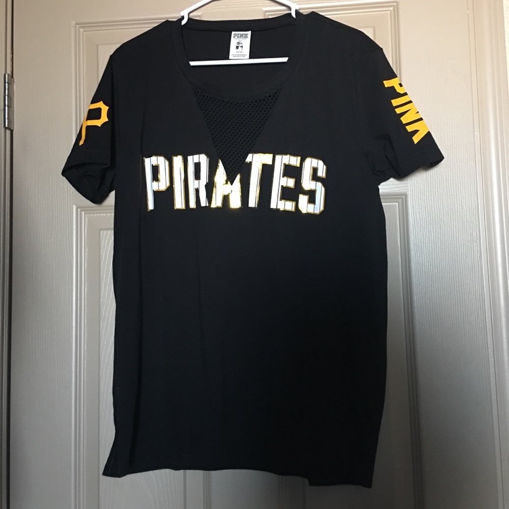 PINK Pirates Baseball Mesh Tee / Tunic